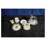 Teacup & Saucer & Misc Item