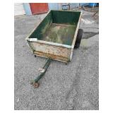 Metal Garden Trailer.