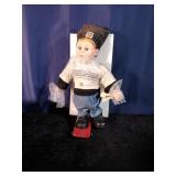 Duck House Heirloom "Jared" Boy Skateboard doll