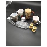 Butter Dish & Misc Kitchenware