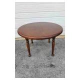 Round Wood Table