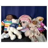 Lot of Stuffed animals and dolls