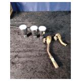 Misc Shower Heads and Propane torch head and Misc