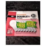 Sylvania Doublelife 8pk 70w Soft White Bulbs x 6