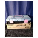 Plastic Tools Box with Misc Tools