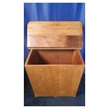 Wood Clothes Hamper