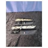 S & D Hunting/Outdoor Knives and Canvas Sheaths