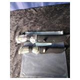 S & D Hunting/Outdoor Knives and Canvas Sheaths