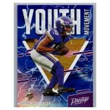 Justin Jefferson "Youth Movement" Blue /249