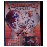 Tennessee Playbook Autographed By Heath Shuler