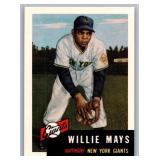 Willie Mays Archives 1953 Reprint