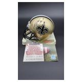 Drew Brees Autographed Mini Helmet (Saints)
