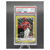 Bayron Lora 1st Bowman /75 PSA10