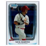 Nick Martini 1st Bowman Chrome