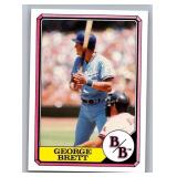 1987 Boardwalk and Baseball #13 of 33 George Brett