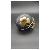 Cole Kmet Autographed Mini Helmet (Notre Name)