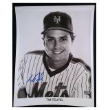 Tim Teufel Autographed Picture