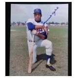 Tommie Agee Autographed Picture