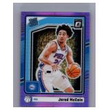 Jared McCain Pink Pulsar Prizm Rated Rookie