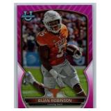 Bijan Robinson Pink Refractor