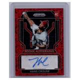 Hans Crouse Rookie Autograph 33/35