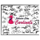 Johnson City Cardinals Autographed Team Logo