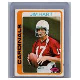 Jim Hart 1978 Topps Football