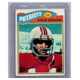 Steve Grogan 1977 Topps