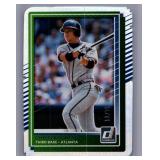 Chipper Jones Die Cut /75