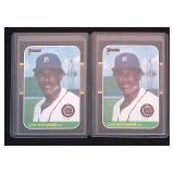 Lou Whitaker Card Lot