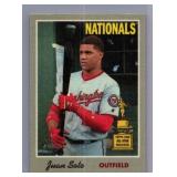 Juan Soto Rookie Cup Cloth Card