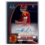 Jayden Maiava 1st Bowman Chrome  Auto