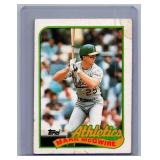 Mark McGwire 1989 Topps