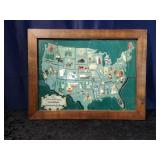 Pressman Toy Company Framed Puzzle