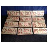15 North Carolina Auto Tags