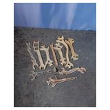 10 Antique Speciality Wrenches