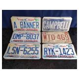 15 North Carolina Auto Tags
