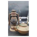 Copper Kettle & Dietz Lantern