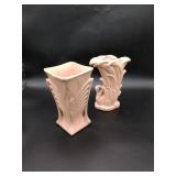 2 McCoy Pottery Vases