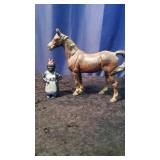 Cast Iron Horse & Americana Lady