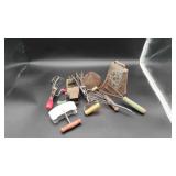 Red & Green Handle Kitchen Utensils,