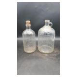 Spring Water & White House Vinegar Jars