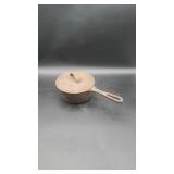 2 Quart Cast Iron Pot with Lid