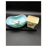 McCoy Birdbath Planter & Blossom Time Dogwood