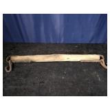 Wooden Single Tree Witn Hand Forged Metal