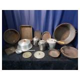 Aluminum Teapots, Cake Pan & Misc