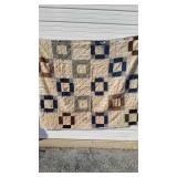 2 Quilts Hand Sewn Cutter Quilts.