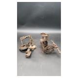 2 Cast Iron Apple Peelers