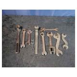 10 Antique Wrenches