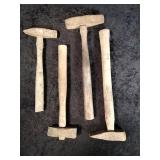 4 Blacksmith Hammers